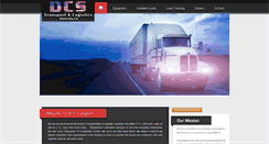 Desktop Screenshot of dcstransport.com